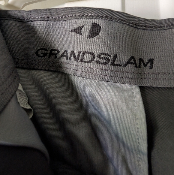 Grand Slam Men's Dark Gray Chinos - Picture 2 of 4
